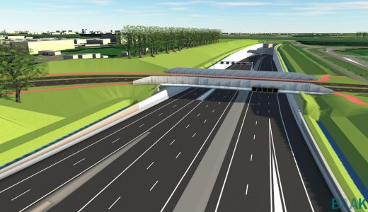 Impressie van de Blankenburgverbinding