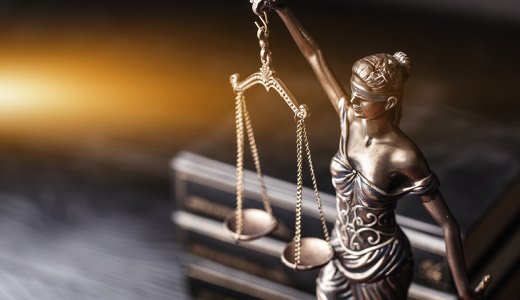 Vrouw justitia