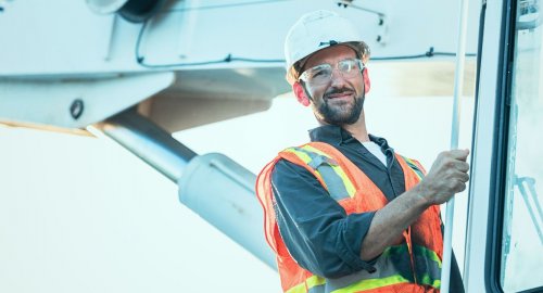 ervaren machinist sorteerkraan